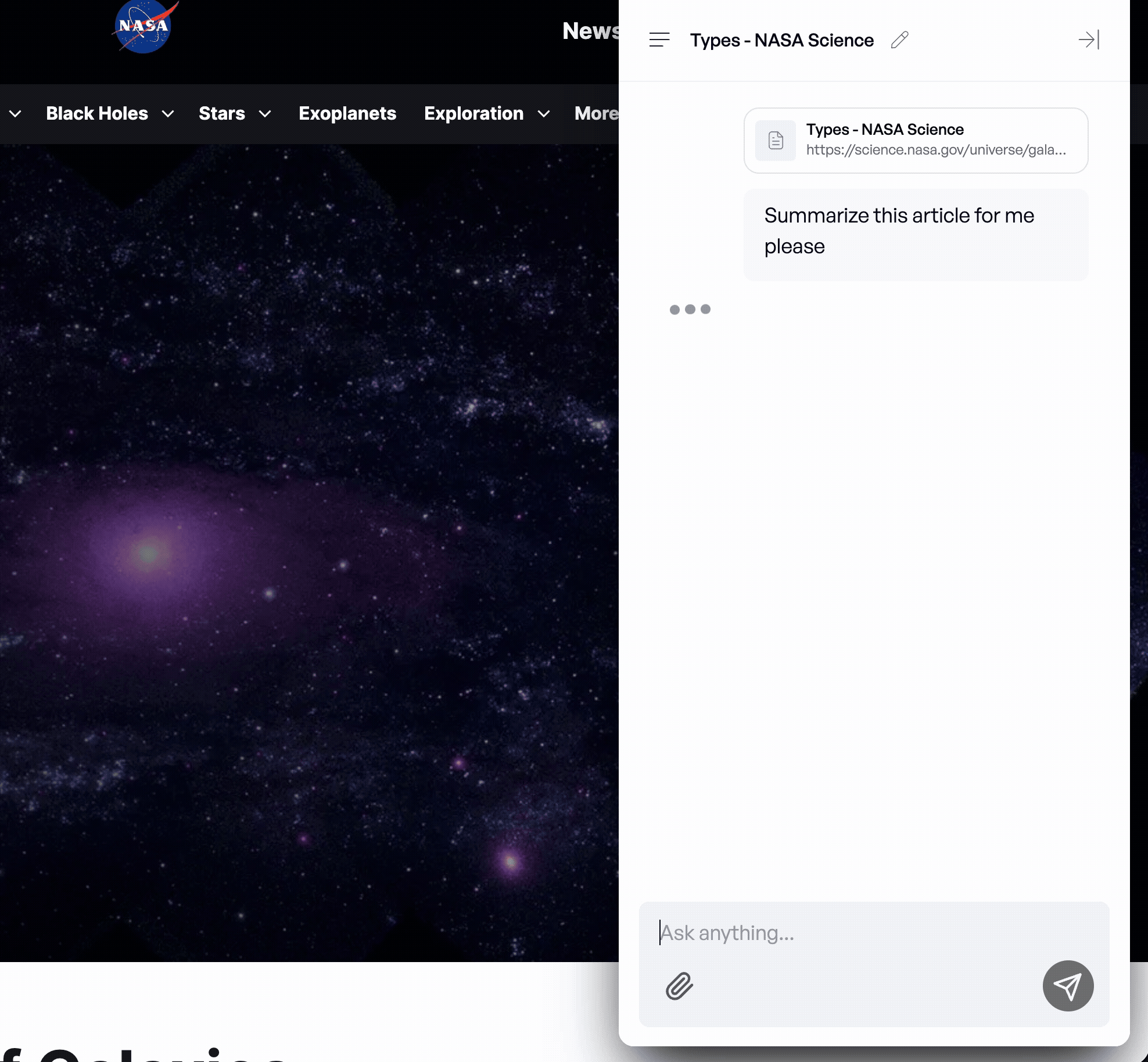 Chat with your pages 💬